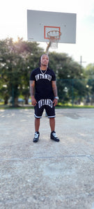 Premium Collegiate Velvet cut athletic tee - Alwayz Hot 