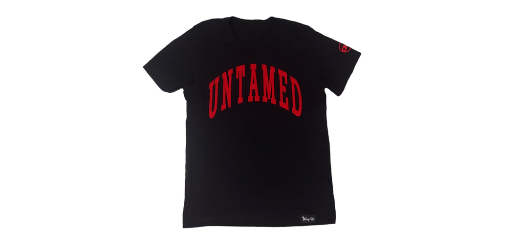 Premium Collegiate Velvet cut athletic tee - Alwayz Hot 