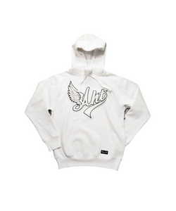 "Snow White" fly chenille unisex hoodie - Alwayz Hot 