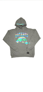 Rainbow Reflective Signature Untamed Gorilla hoodie - Alwayz Hot 