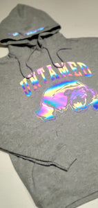 Rainbow Reflective Signature Untamed Gorilla hoodie - Alwayz Hot 