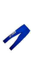 Load image into Gallery viewer, Always Hot Premium silver metallic &amp; royal leggings with pocket - Alwayz Hot 
