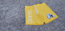 Load image into Gallery viewer, Premium Untamed Chenille Fleece Shorts  Golden Yellow - Alwayz Hot 
