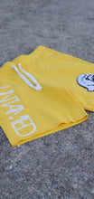 Load image into Gallery viewer, Premium Untamed Chenille Fleece Shorts  Golden Yellow - Alwayz Hot 
