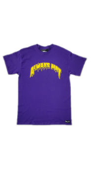 Always Hot Torch Arch logo purple & yellow - Alwayz Hot 