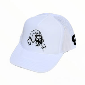 Premium 3D puff embroidery signature Untamed Gorilla foam front trucker hat - Alwayz Hot 