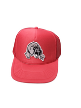 Load image into Gallery viewer, Premium 3D puff embriodery foam trucker hat red - Alwayz Hot 
