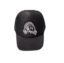 Load image into Gallery viewer, Premium 3D puff embriodery foam trucker hat black - Alwayz Hot 
