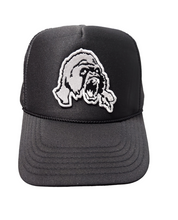 Load image into Gallery viewer, Premium 3D puff embriodery foam trucker hat black - Alwayz Hot 
