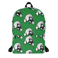 Load image into Gallery viewer, Untamed Gorilla multi pattern print Backpack green - Alwayz Hot 
