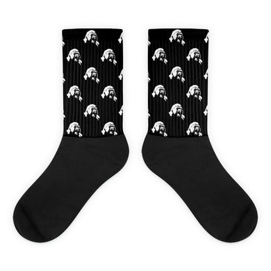 Black Gorilla pattern Socks - Alwayz Hot 